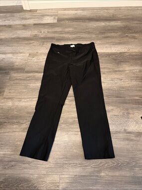 LISETTE Black Straight-Leg Pants